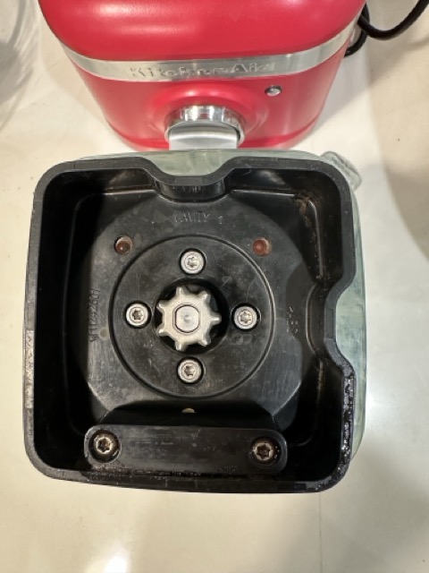 T20 Torx screws at the bottom of the jar assembly